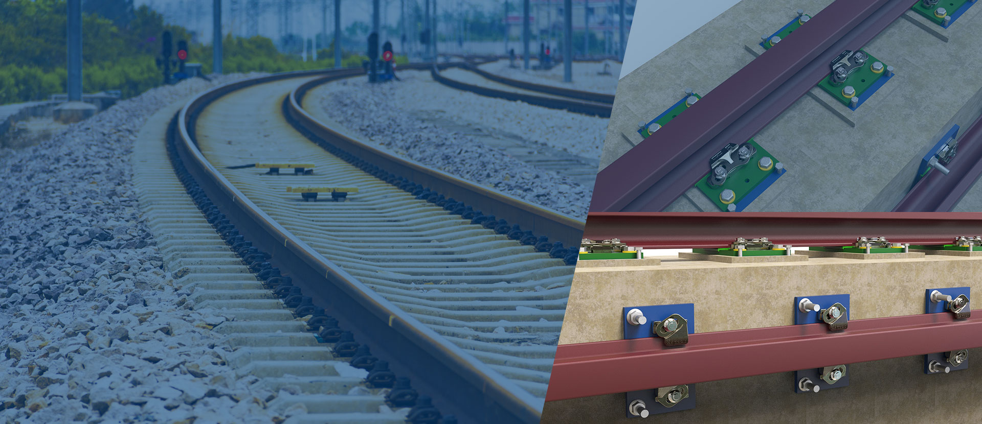 Build reliable track fixing system