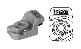 3112-08-30 Bolted rail clip