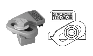 7116/20/38 Welded rail clip